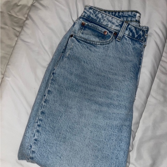 Abercrombie & Fitch Curve Love High Rise Dad Jeans - Picture 10 of 10